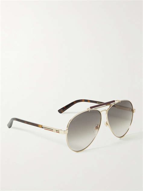 gucci bamboo aviators|Gucci unisex aviator sunglasses.